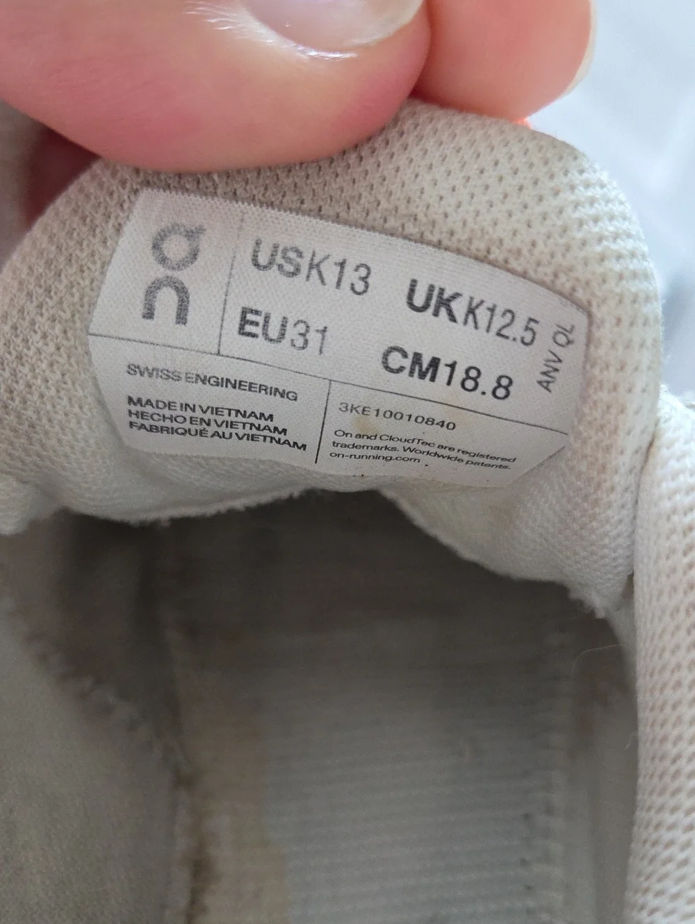 ON The Roger Kid Shoes K13